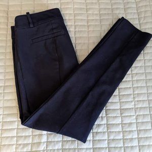 Professional Navy Blue LOFT Skinny Leg Petite Dress Pants - Size 2 Petite